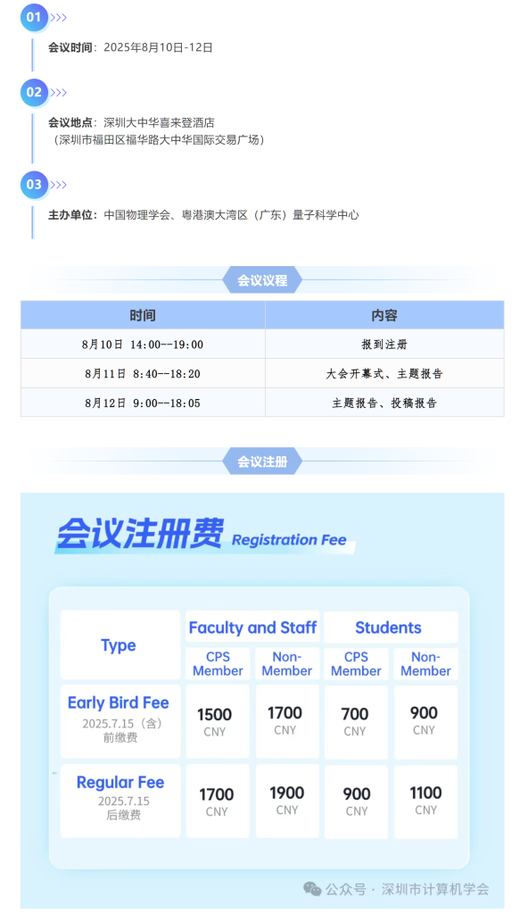 【会议注册与征稿】第四届量子计算青年论坛